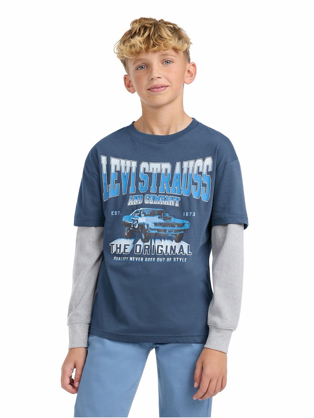 Levi's Muscle Car Tee Big Boys